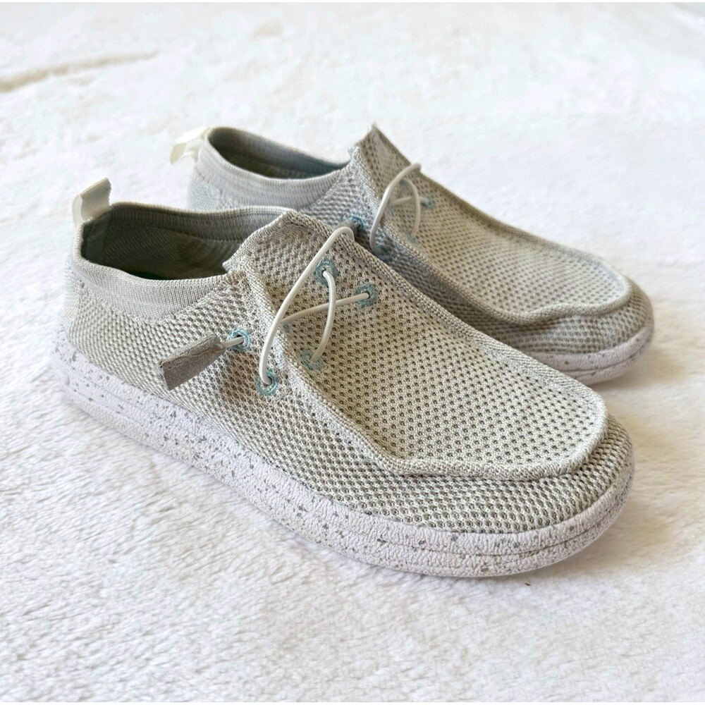 LAMO Women's Michelle Light Gray Size 8 Slip On Shoes Casual Lightweight